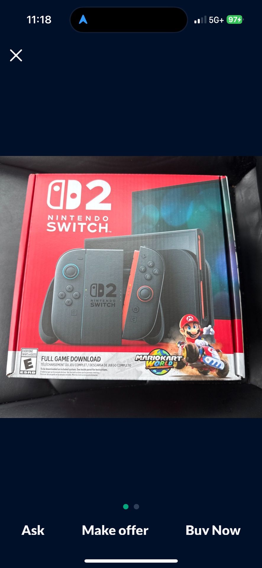 NINTENDO Switch 2 - Switch 2+ Mario Kart World Bundle For Sale! SEALED & Brand New!