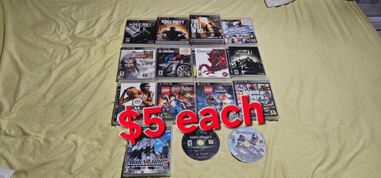 Sony Playstation 3 ps3 games $5 each
