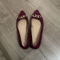 Clarks Pointed Toe Shoes Flats 