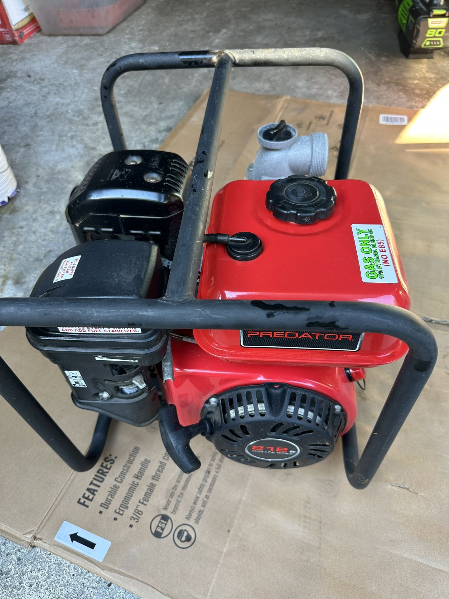 Predator Water Mud Transfer Pump 2”