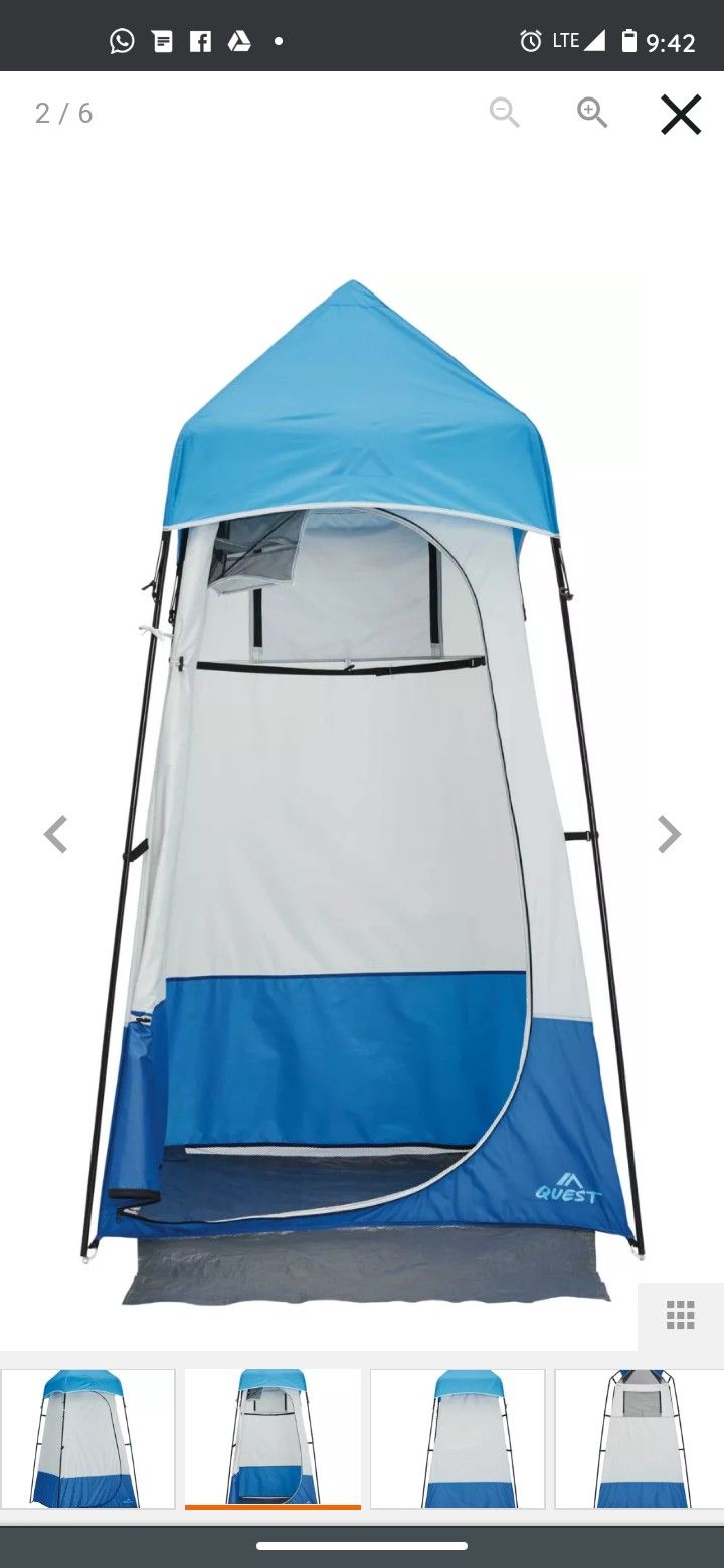 Quest Rec Series 4 X 4 Shower Tent