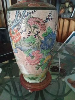 Chinoiserie / Asian decorative arts, commonly dating from the mid-20th century.