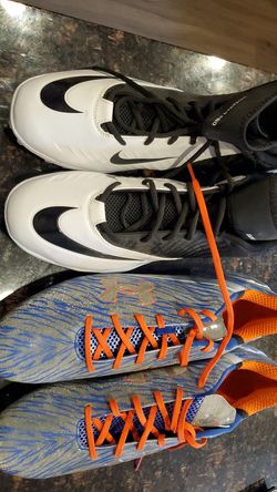 2 Brand New Cleats. UnderArmour/Nike