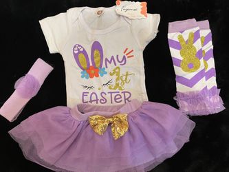 My 1st Easter Baby Girl 