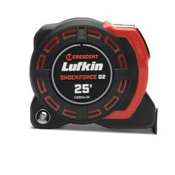 Crescent Lufkin Shockforce 25-ft Auto Lock Tape Measure 
