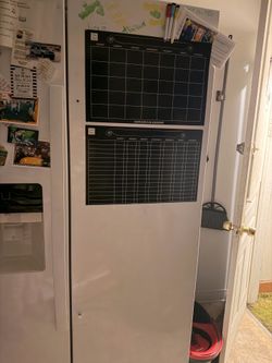 Gently used 2 door refrigerator
