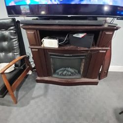 Electric Fireplace TV Stand 