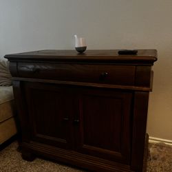 Brown Wooden Dresser
