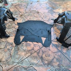 2015-2019 Lamborghini huracan rear under tray and rear wheel house trims