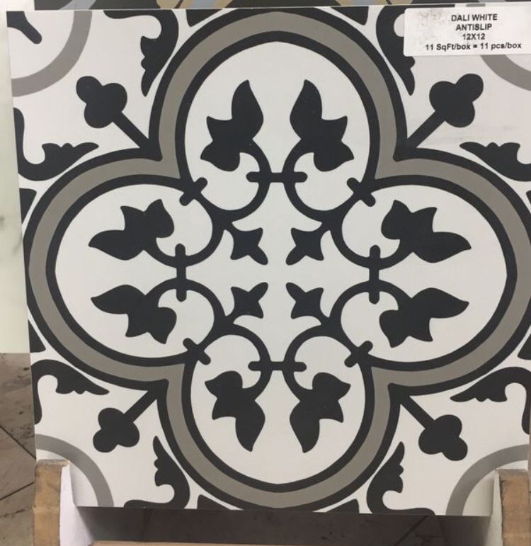 Rectified 12x12 porcelain tiles with anti slip designs Cuban tile Morocco tile great patterns and designs perfect for indoors and outdoors uses