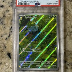 Bulbasaur Illustration Rare PSA 10