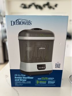 New Dr.Browns Sterilizer, Drying Rack and Pitcher