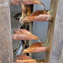 Copper Water Feature 