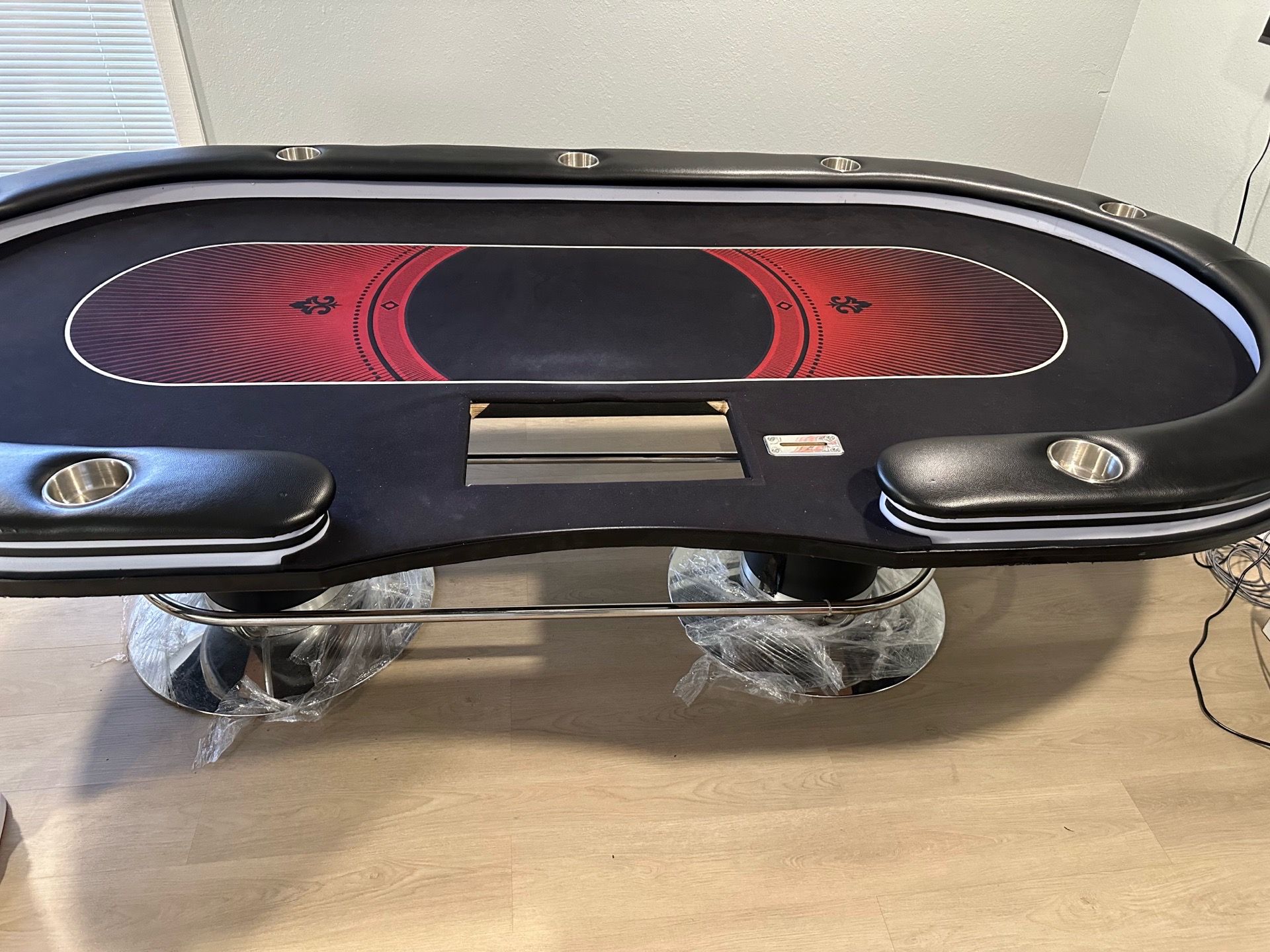 Poker table