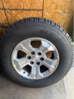 Chevy Silverado Oem wheels