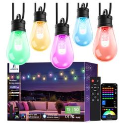 Smart Outdoor String Lights