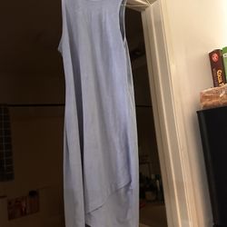 Charlotte Russe Blue Velvet Dress