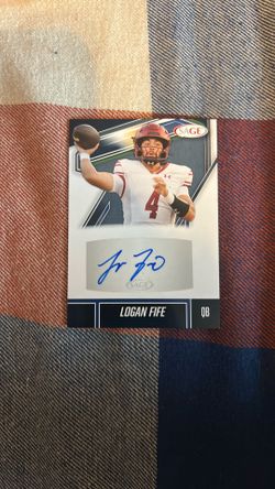 logan fife signed sage football card