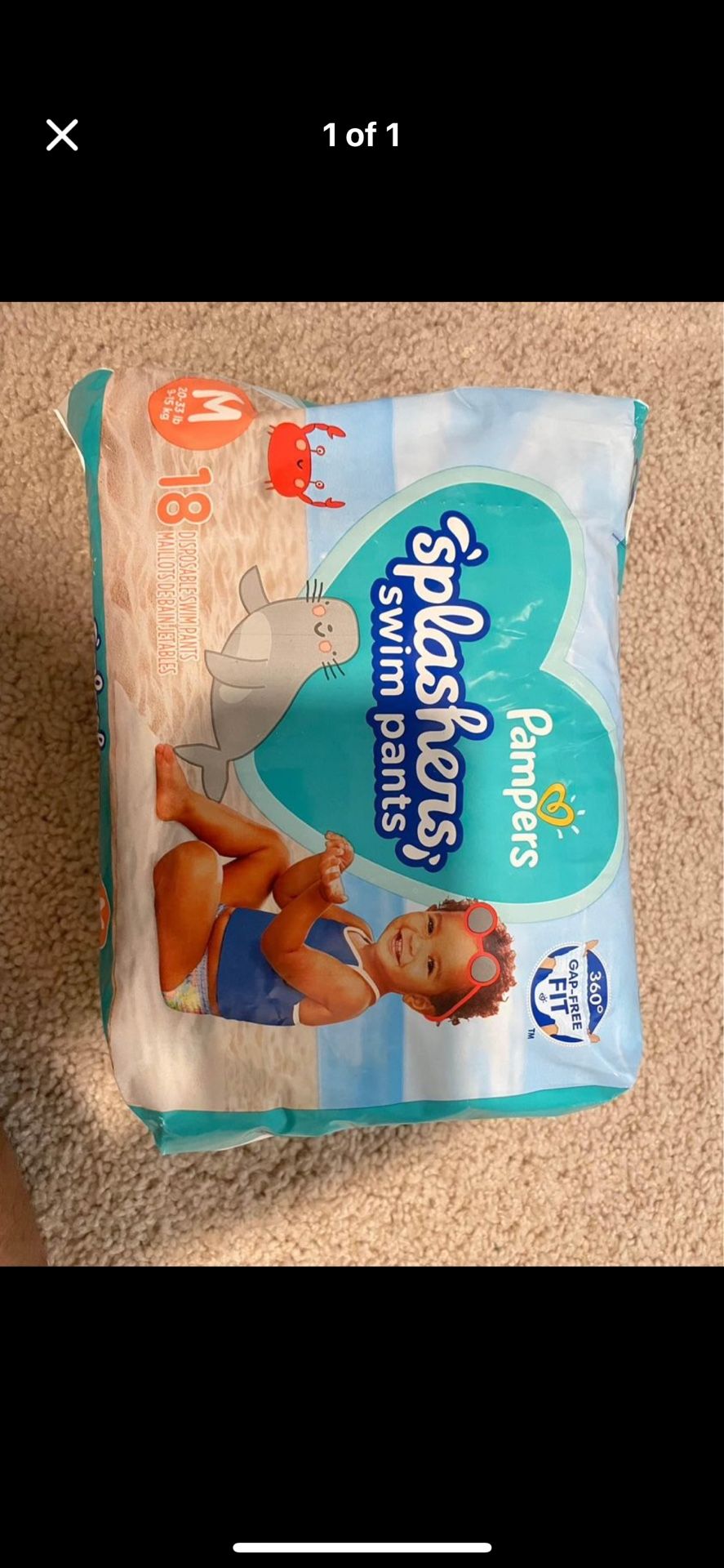 Pampers Disposable Swim Diapers