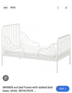 IKEA Metal Frame Twin Bed