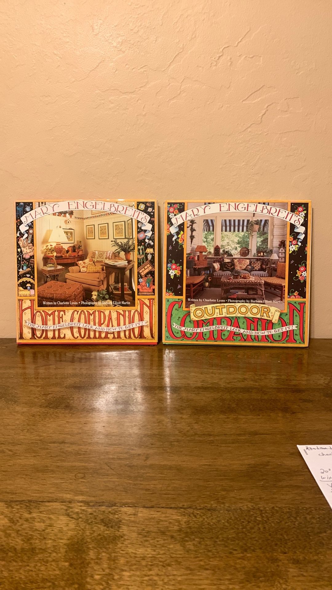 Vintage Pair Mary Englebreit’s Home Companion and Mary Englebreit’s Outdoor Companion. Mint