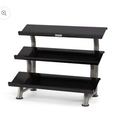 3 Tier Heavy Duty 48” XULT Brand Dumbbell Rack - Commercial Quality