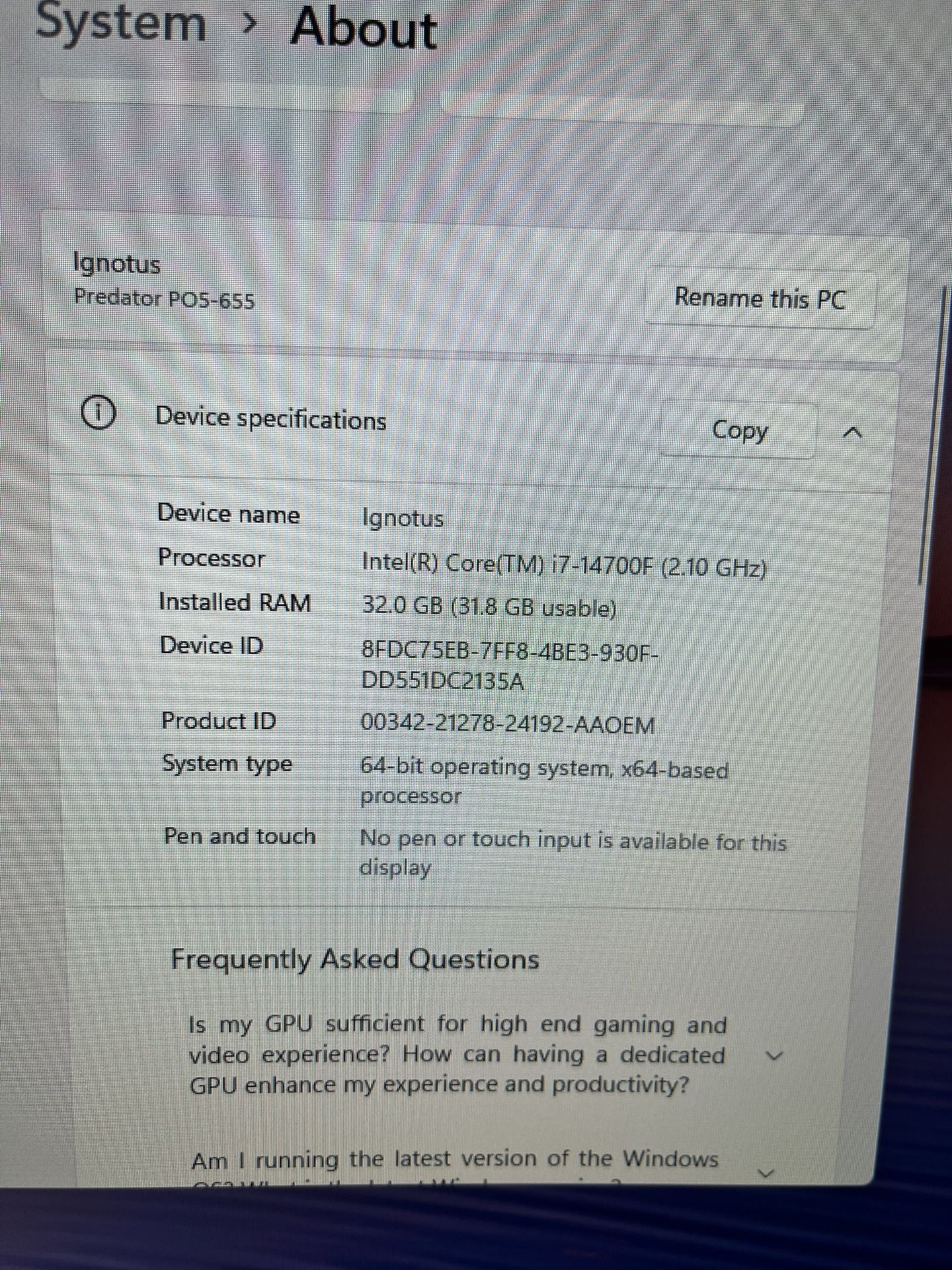 Gaming PC Nvidia Geforce 4070 TI Super 16GB  2tb Ssd 32gb Ram, Monitor, Mouse And Keyboard
