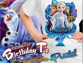 Frozen II personalized shirt