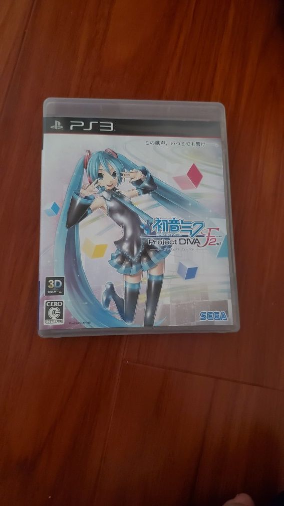 Hatsune Miku Project Diva F 2nd PS3, JPN version