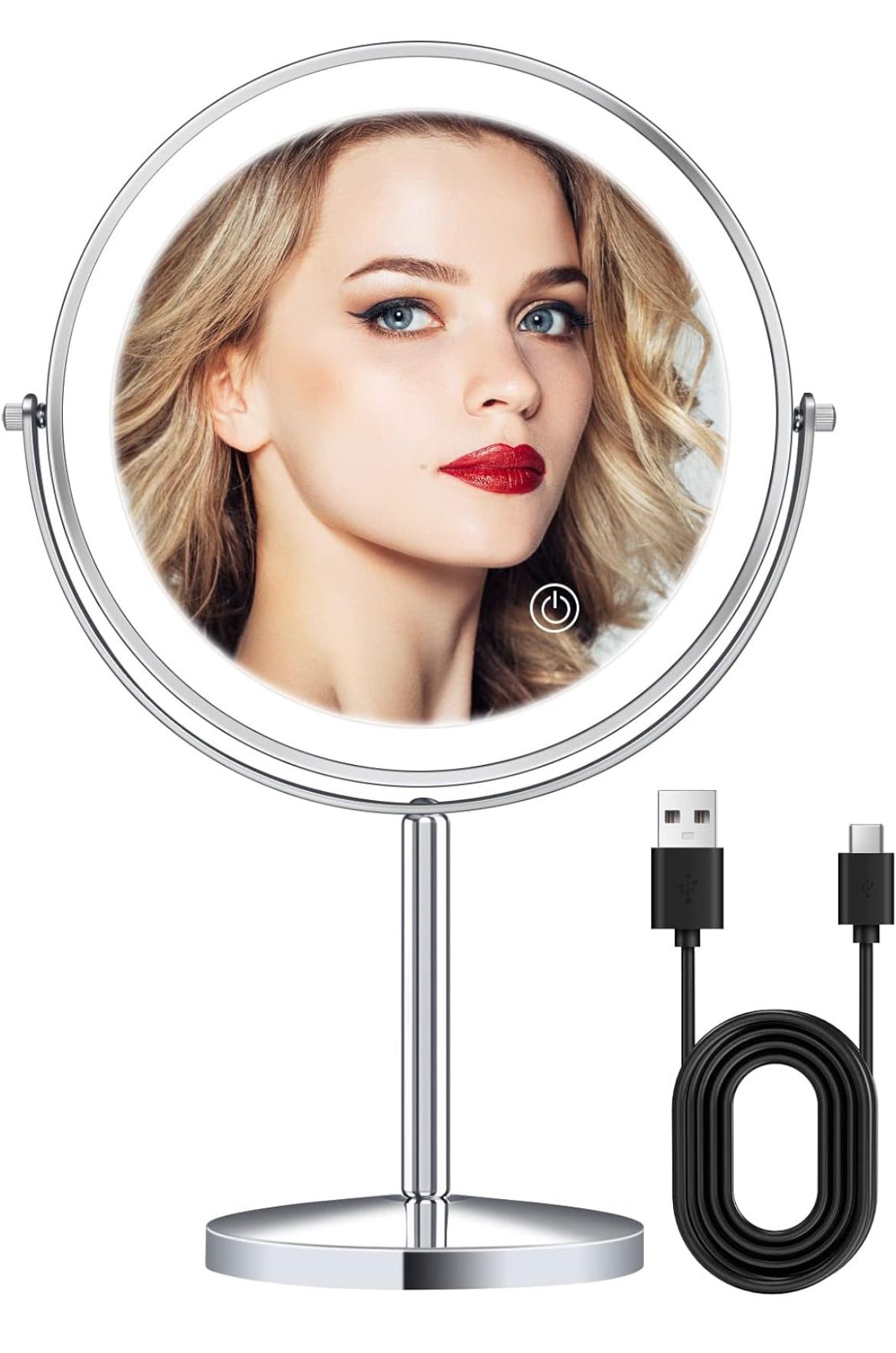 8" Makeup Mirror with Lights