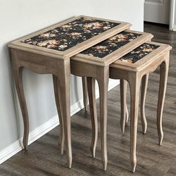 Antique Nesting Tables (3)