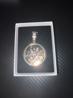 14k gold plated centenario coin