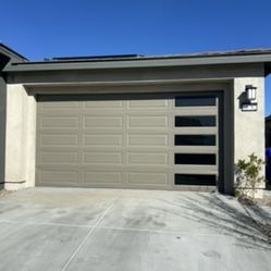 Modern View Garage Door