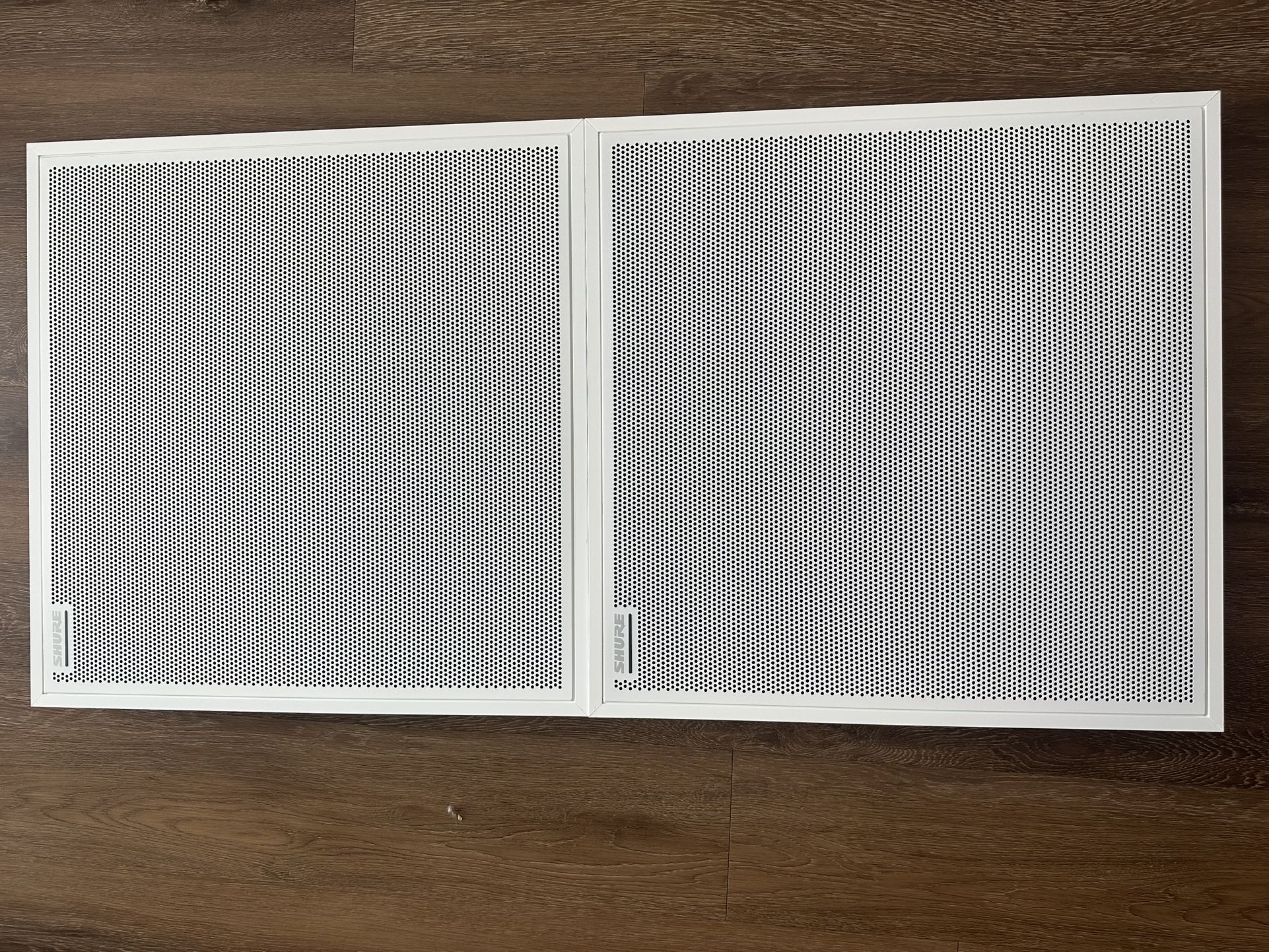 Shure MXA 910W (qty 2) Ceiling Mic Array