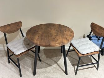3-Piece Round Dining Set