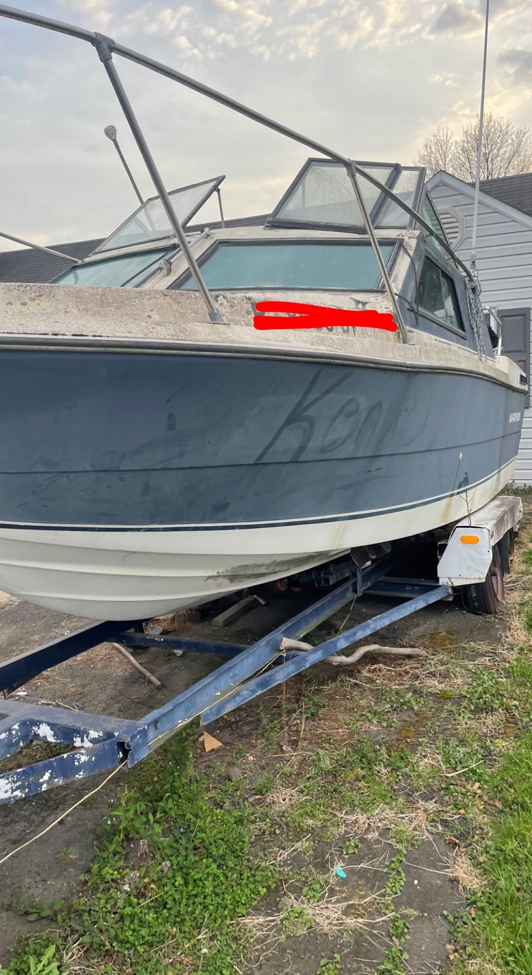 Boat And Trailer
