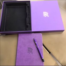 Rolls-Royce Pen and Notepad set