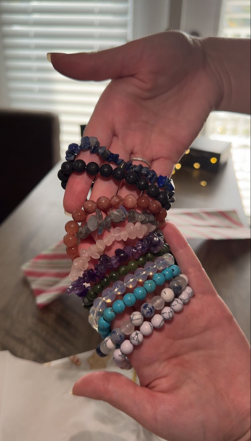 Stylish Bracelets in Festive Gift Packaging✨