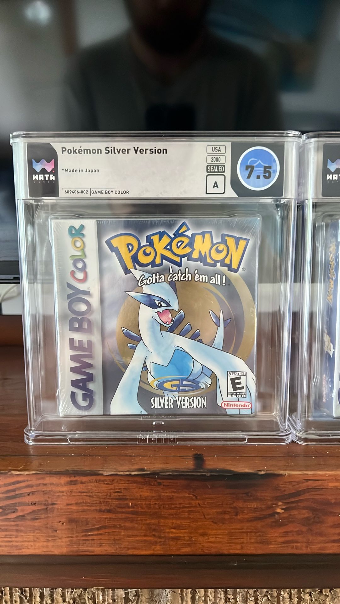 WATA 7.5 A Pokemon Silver Sealed