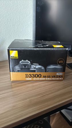 Nikon camera with 3 lenses