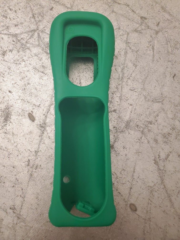 Nintendo Wii OEM Remote Controller Sleeve Rubber Grip Green Luigi RVL-022