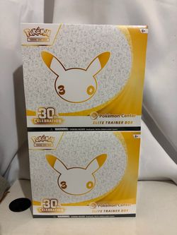 Pokemon Center ETB’s x2