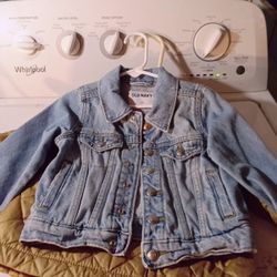 Old Navy Girls Blue Jean Jacket 