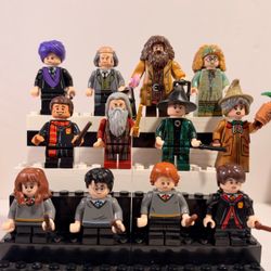 Harry Potter Hogwarts Students Professors 12pc Minifigures LEGO Compatible Set
