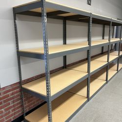 Shelving 48 in W x 24 in D Industrial Boltless Warehouse Storage Racks Better Than Homedepot Lowes And Costco Delivery Available