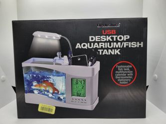 Berkshire USB Desktop Aquarium Fish Tank New In Box