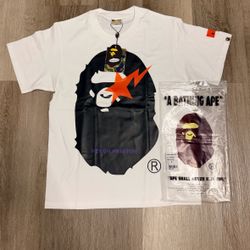 A BATHING APE® X Heron Preston Relaxed Fit Tee