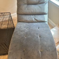 Couch Grey Color , NEW barely Used 