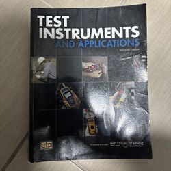 Test instruments And Applications