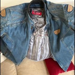 New Gore-Tex DSX denim motorcycle jacket